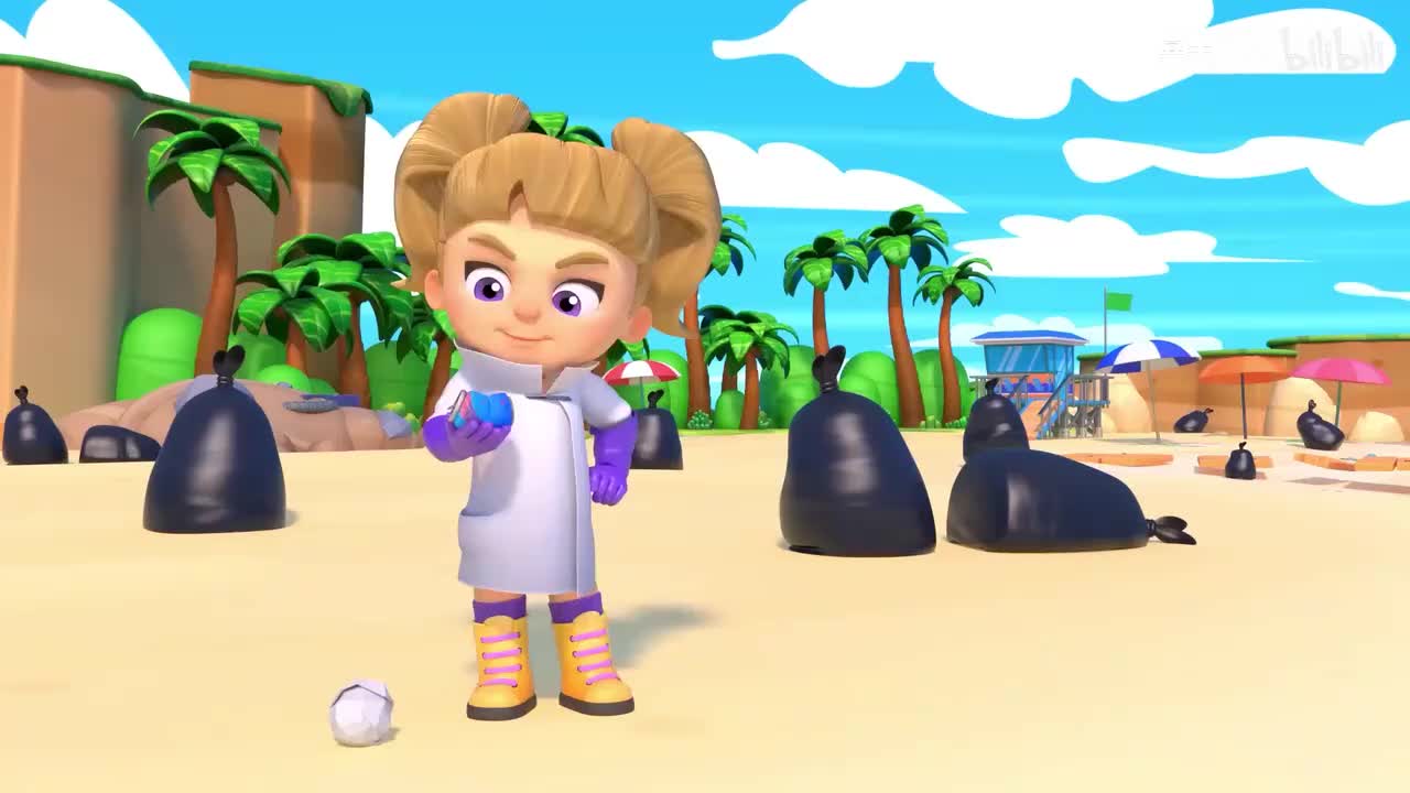 大海被污染，鳄鱼卡车来救援