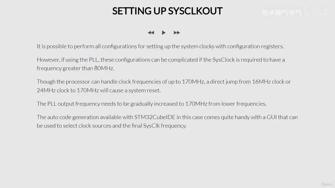 31 - Setting up the system clock-