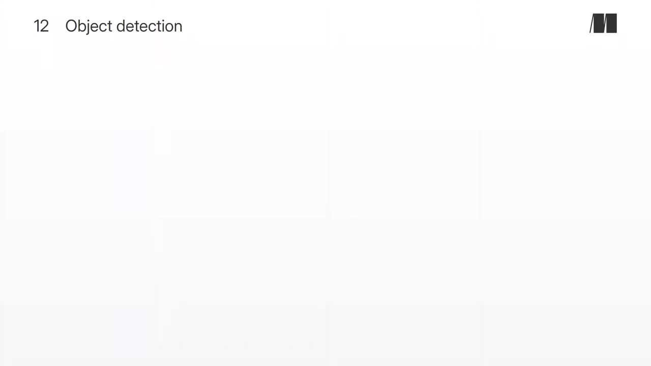 064. Chapter 12. Object detection
