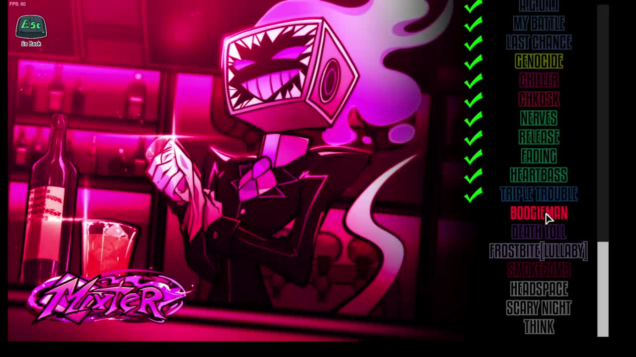 Mixter曲目40 BOOGLEMAN(曲目）RETRO mix