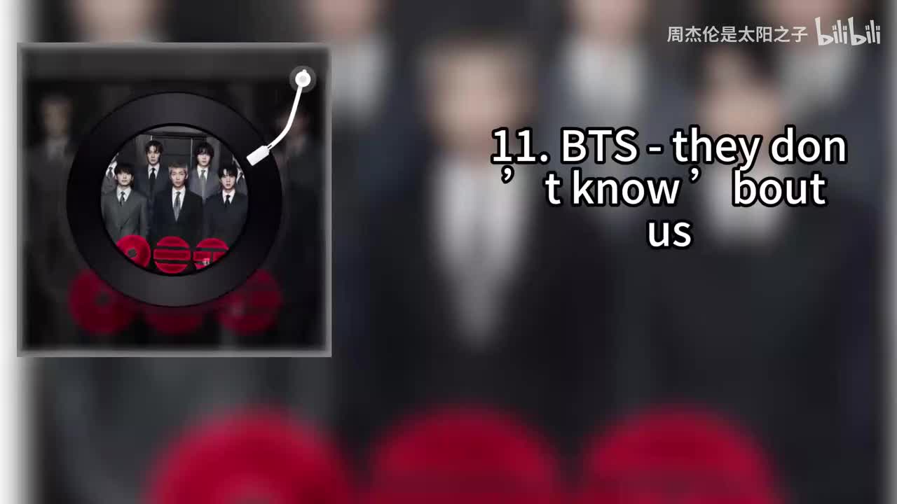 11. BTS - they don’t know ’bout us