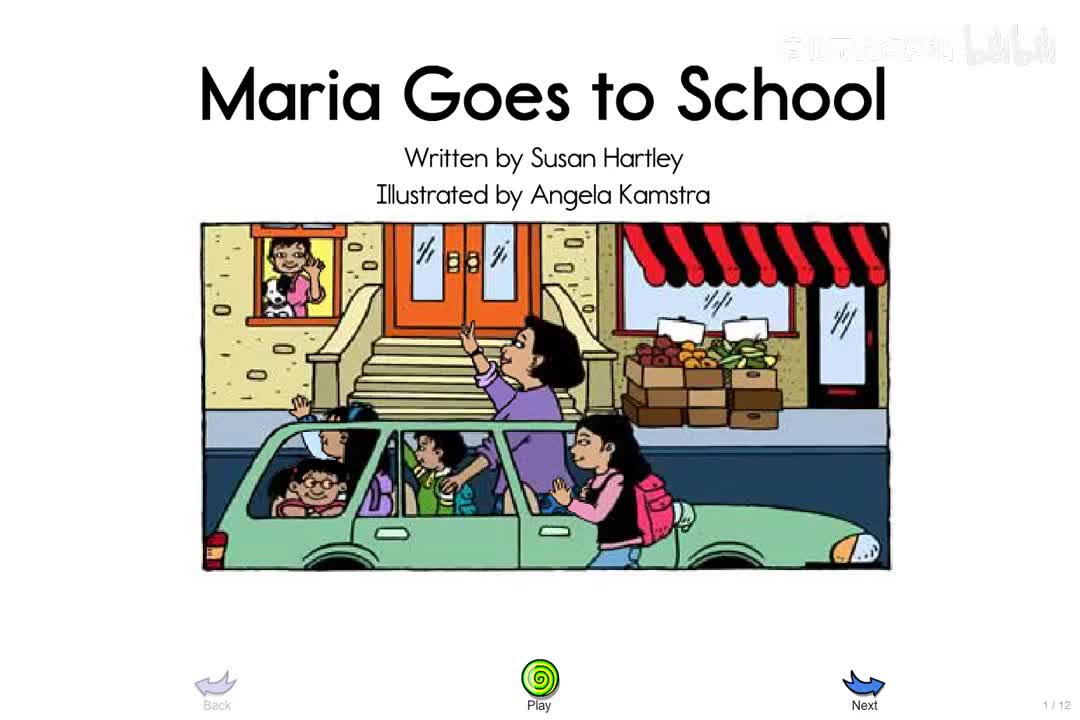 115-【015 A级】Maria Goes To School