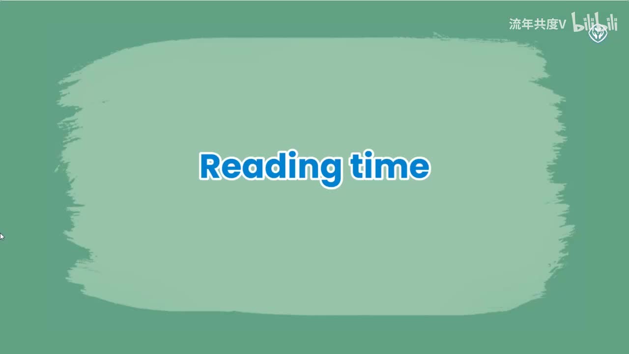 Unit6 C Reading time