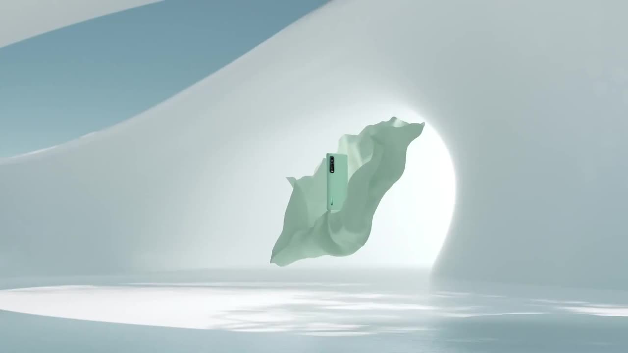 OPPO Find X2 Pro 5G 竹青色广告