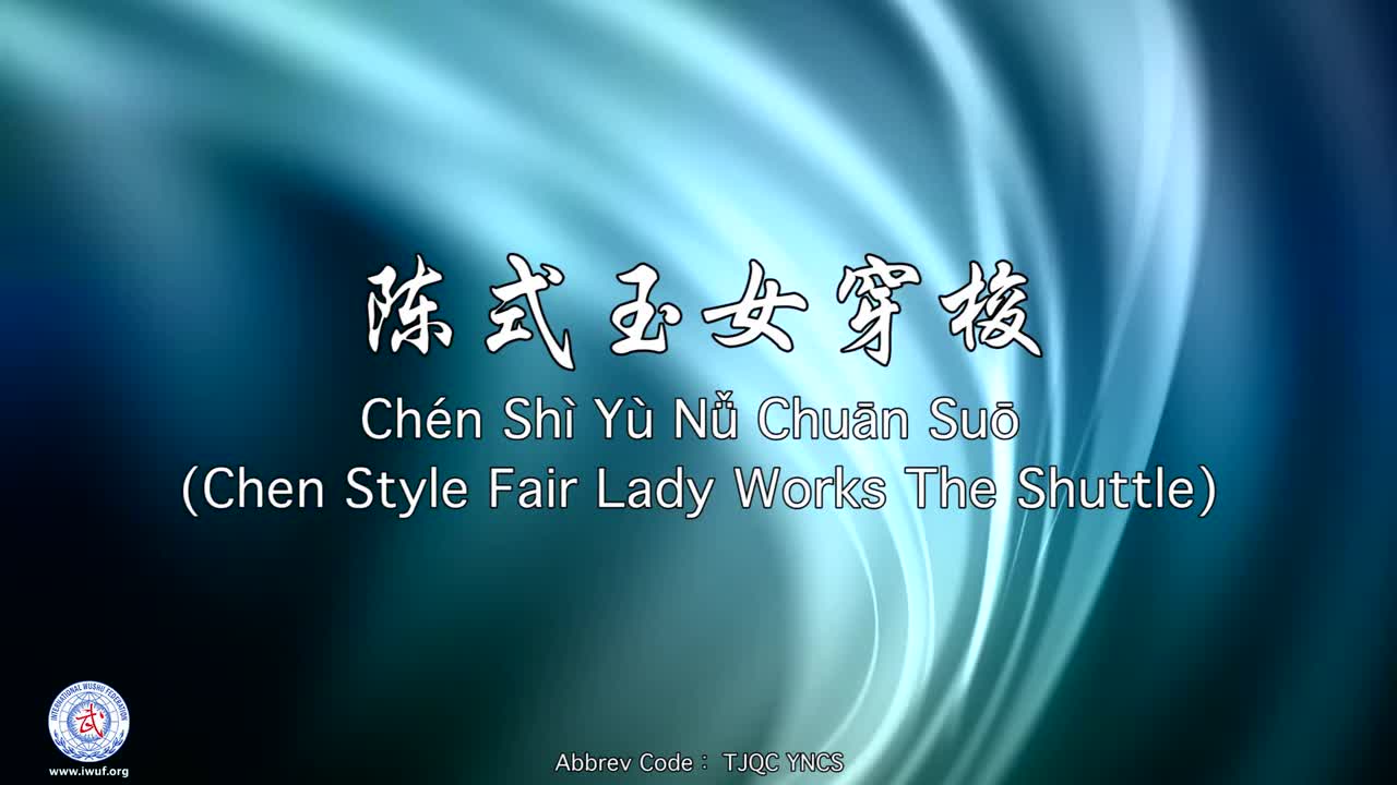 47.陈式玉女穿梭