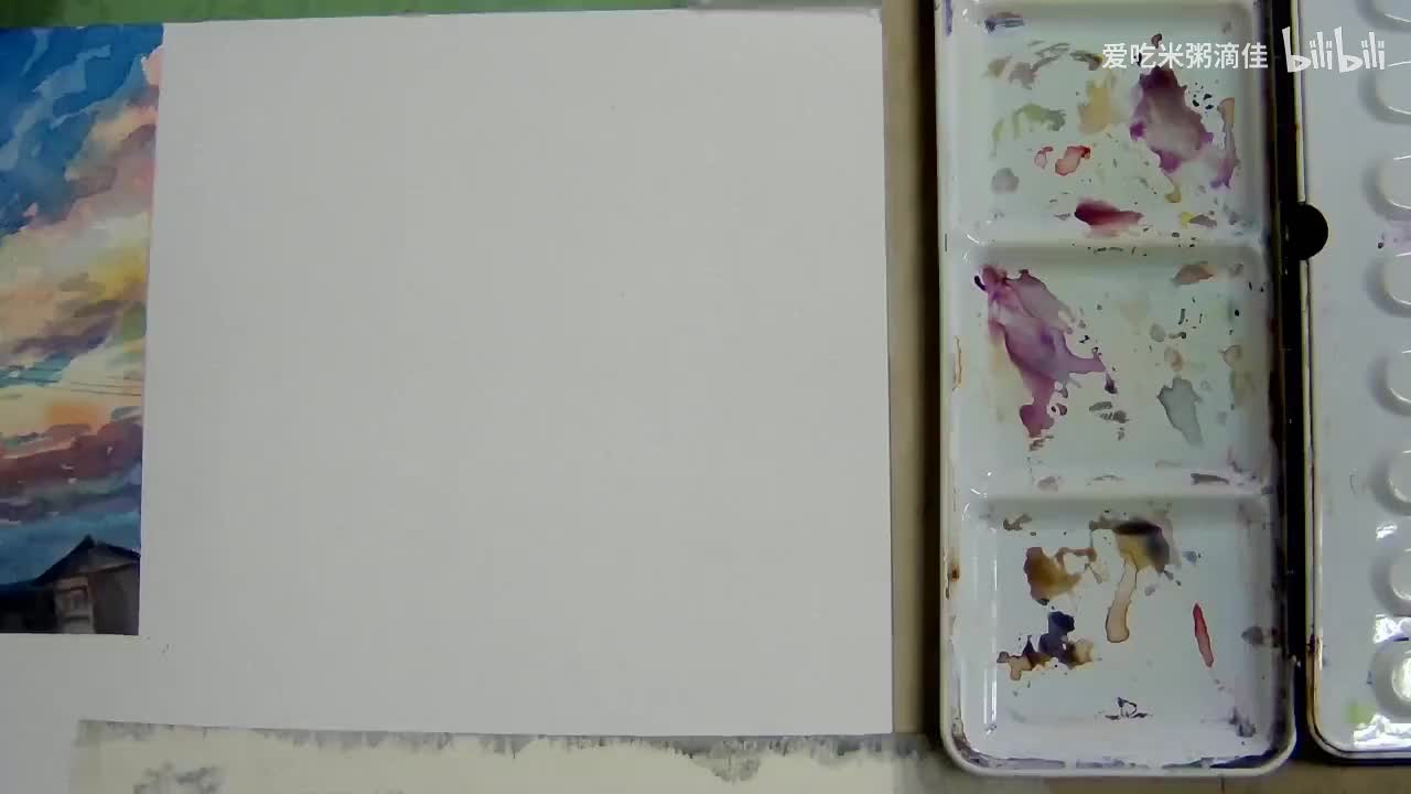 6植物的绘画：树木表现，树枝与树叶体块概括