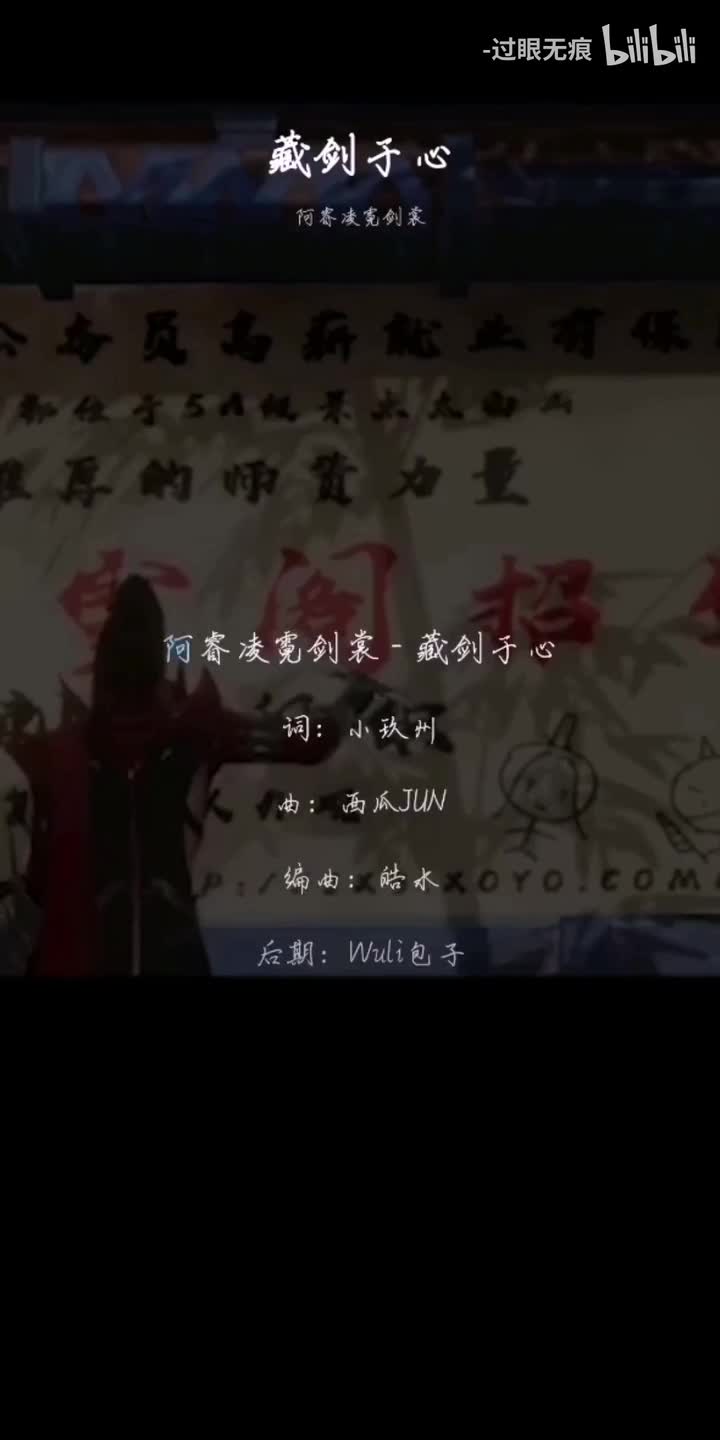 7.阿睿凌霓剑裳-藏剑于心