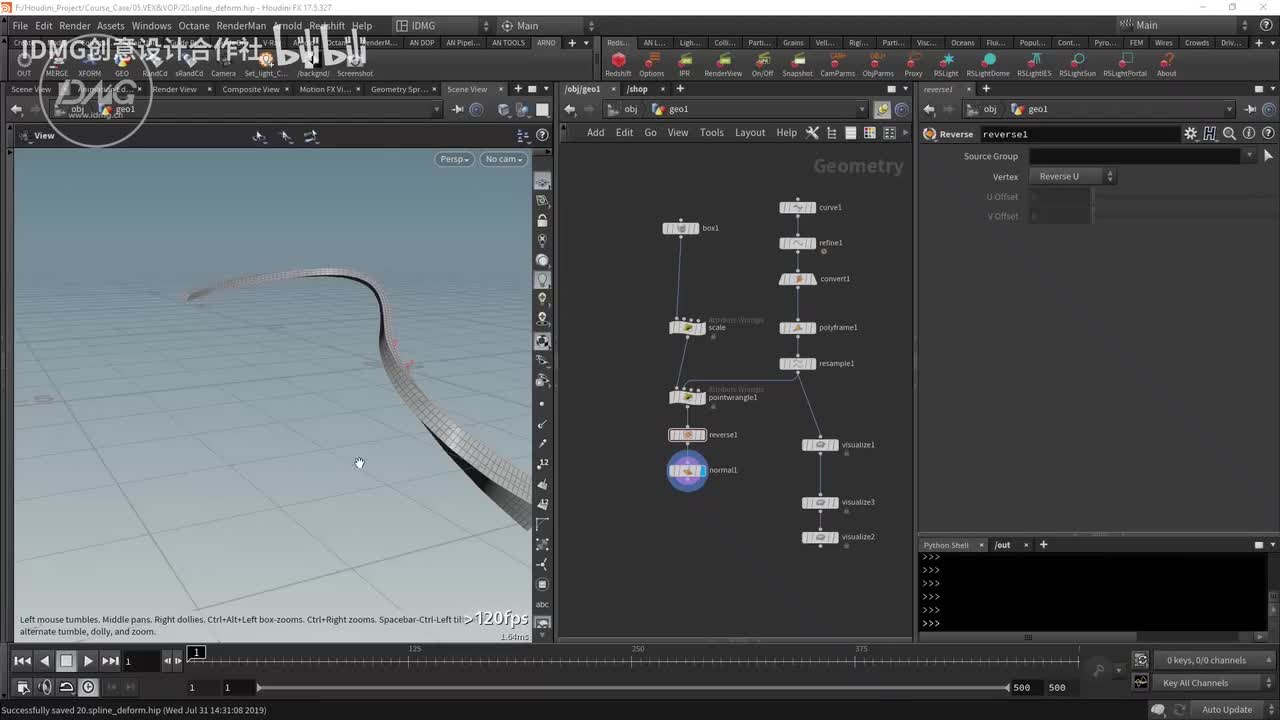 103.样条变形器part2~1