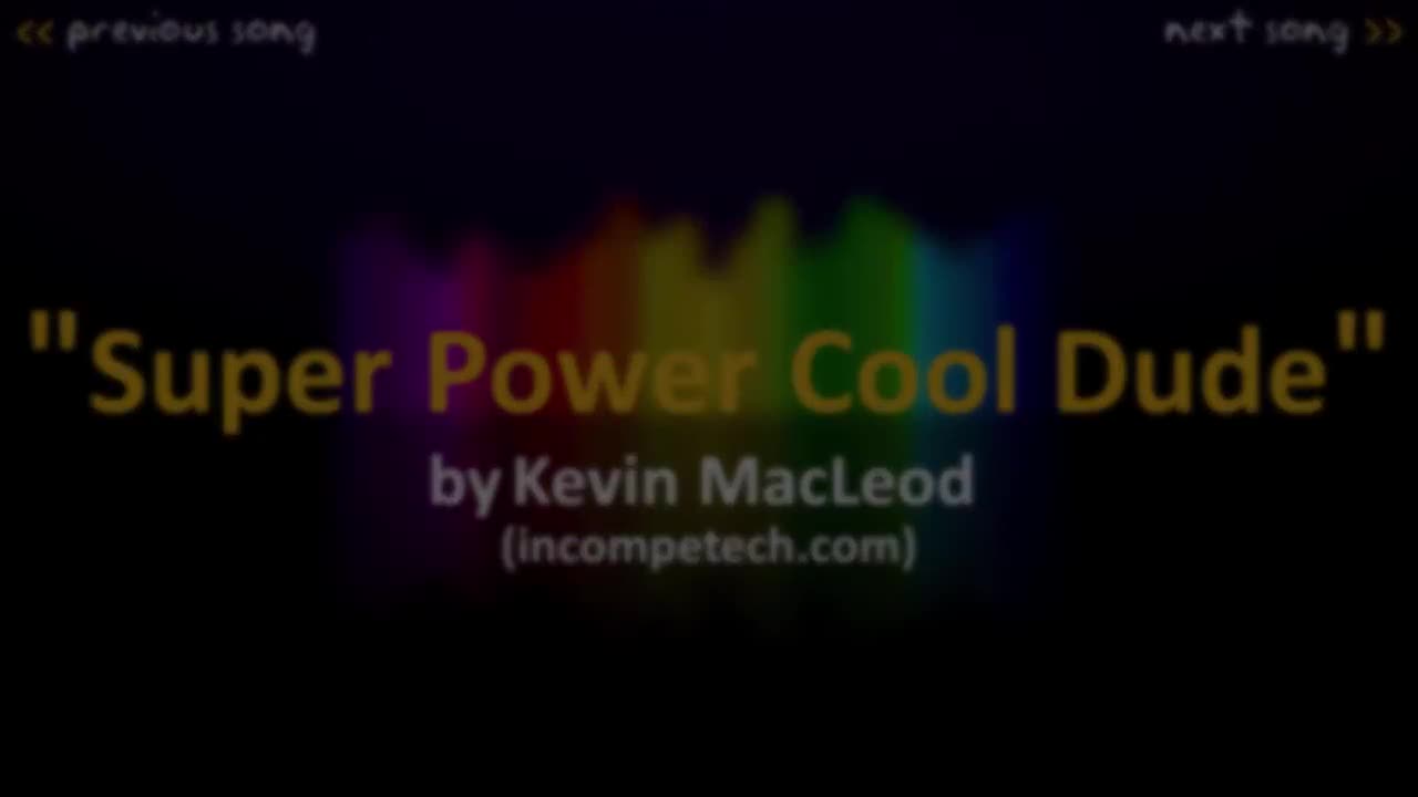 Super Power Cool Dude