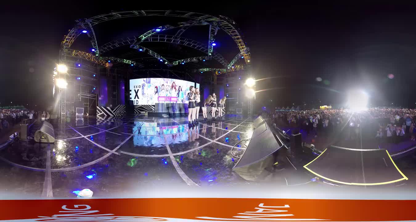 高颜值女团EXID精彩舞台表演