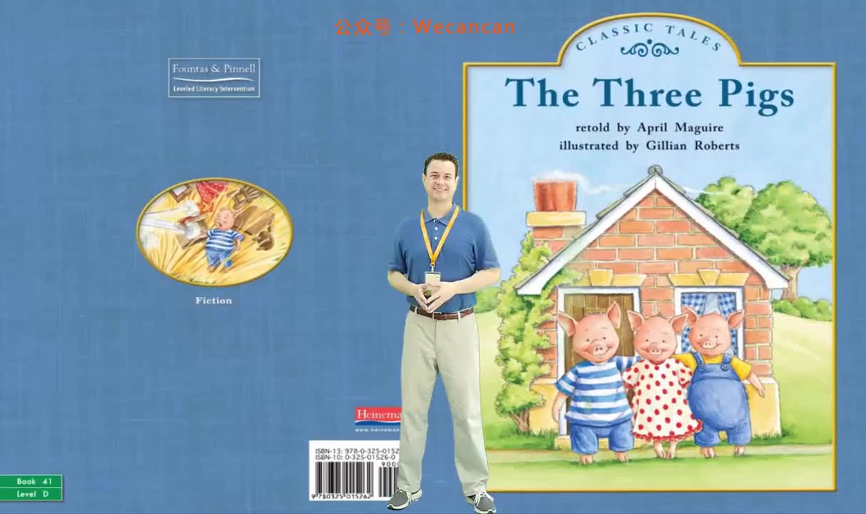 美国艾伦老师海尼曼G1绘本精讲41 The Three Pigs