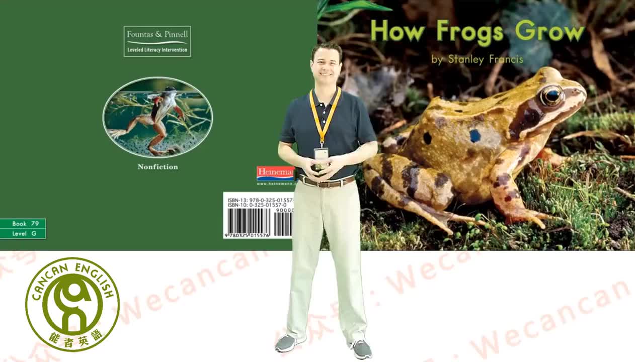 美国艾伦老师海尼曼G1绘本精讲79 How Frogs Grow