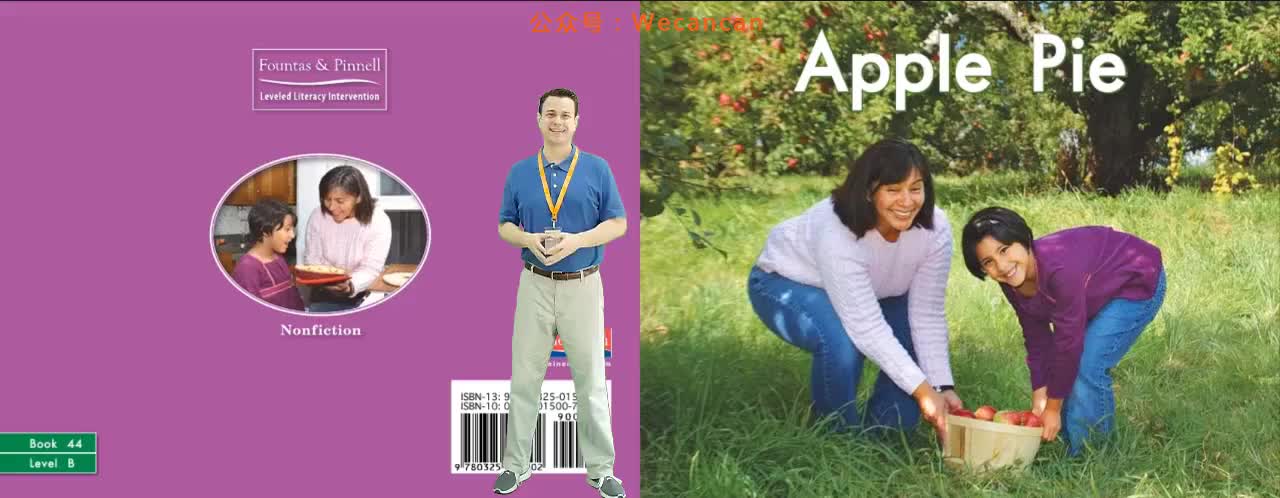 美国艾伦老师海尼曼G1绘本精讲44 Apple Pie