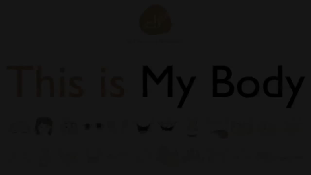 【2】Body Parts Chant (This is ~ _ These are ~ )