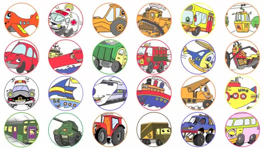 【1】Learn Vehicle Names!