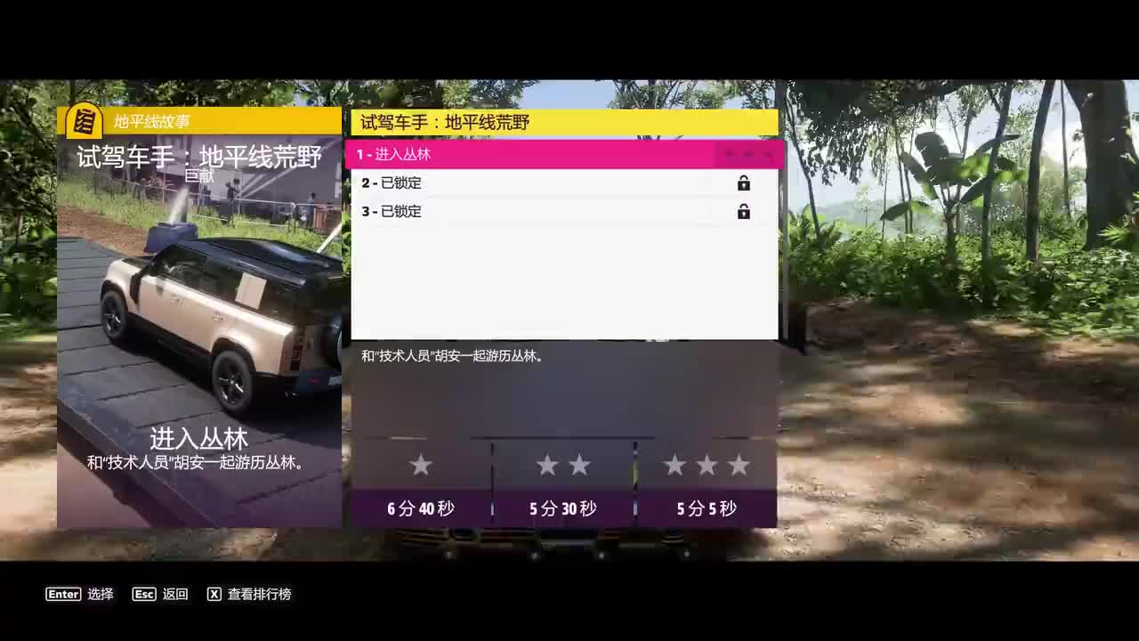 P41.试驾车手 地平线荒野：进入丛林