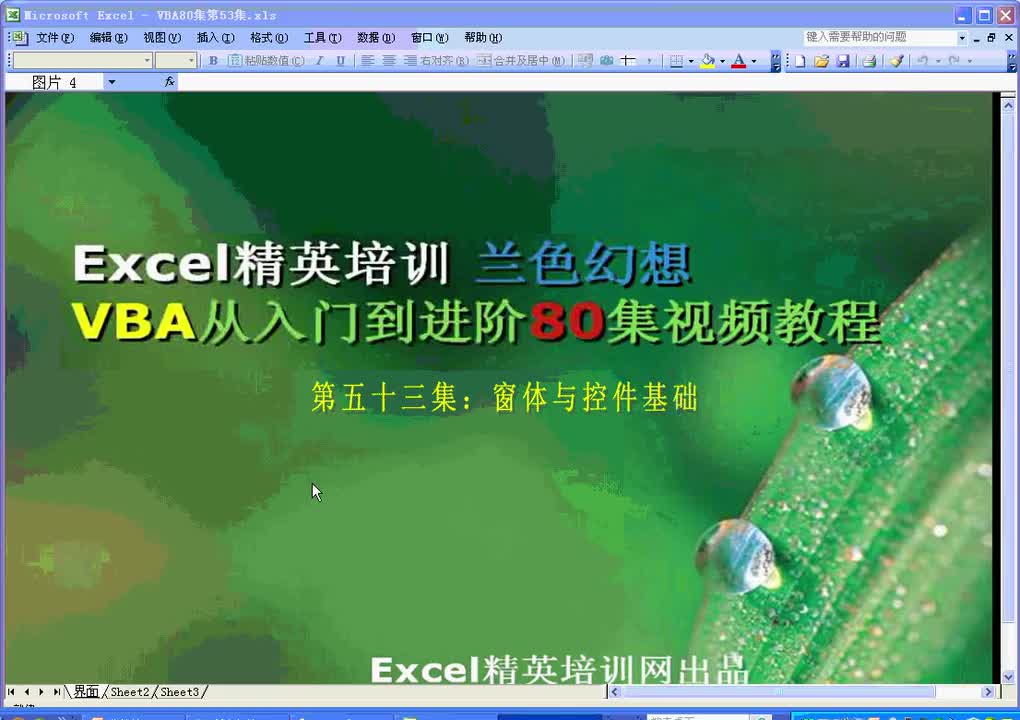 第53集：窗体与控件基础