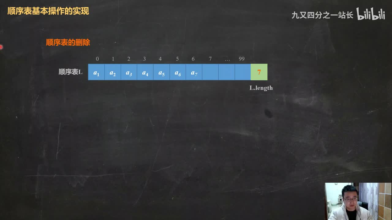第2章线性表_08线性表的顺序表示和实现_删除算法