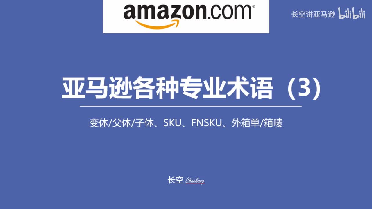 第十三节：亚马逊各种专业术语（三）