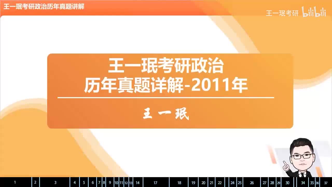2011年考研政治真题详解