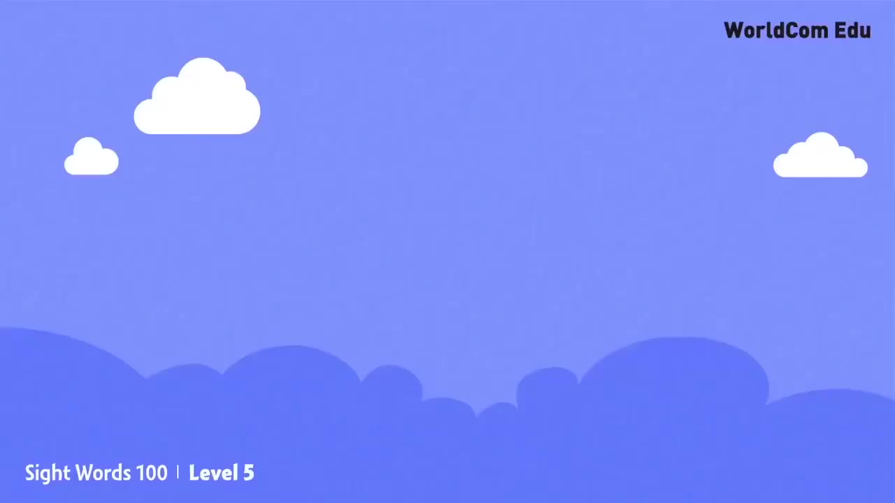 【068】Learn English through Sight Words 100