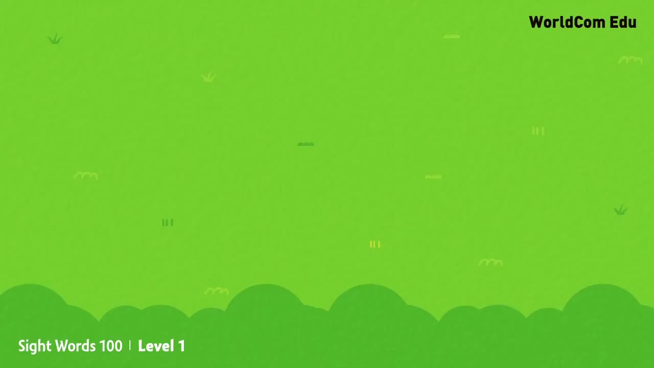 【055】Sight Words 100 LEVEL 1 ] when ~ 95.with - English Speaki