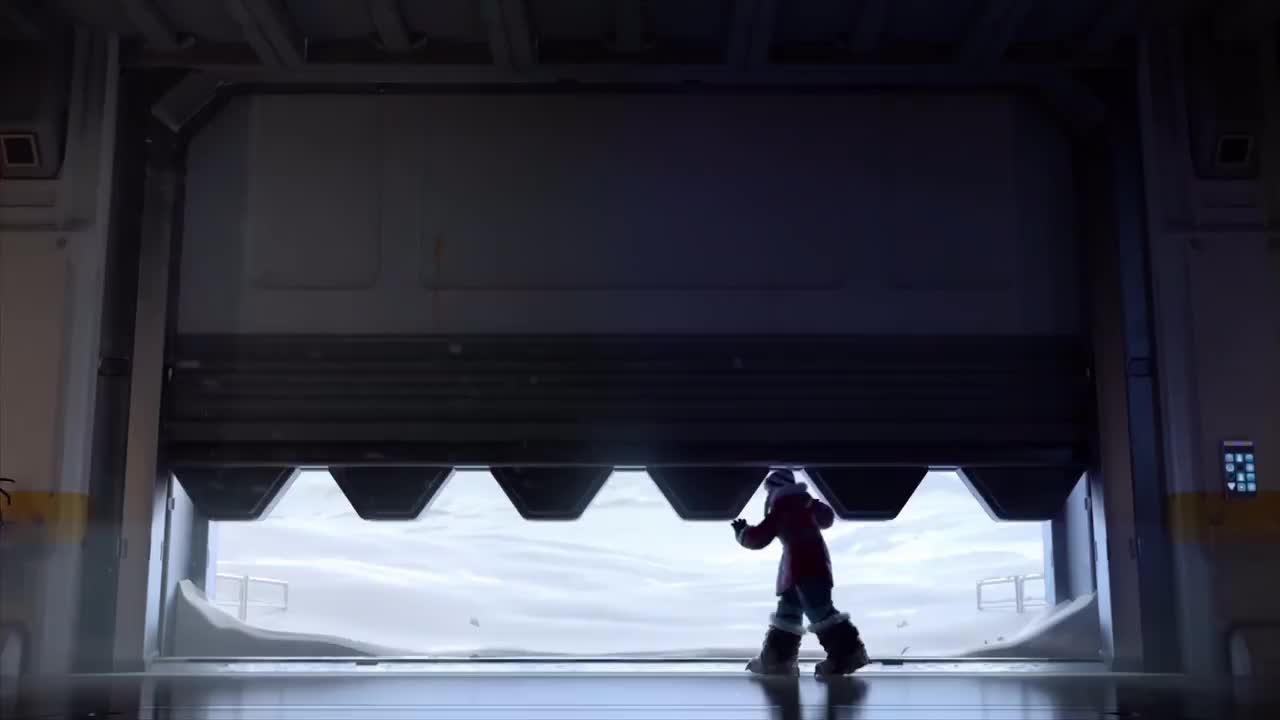 【4K】守望先锋小美 雪球摆件