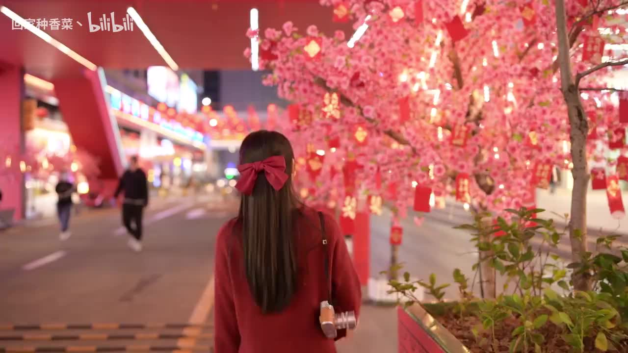 女孩新年装——【特写】