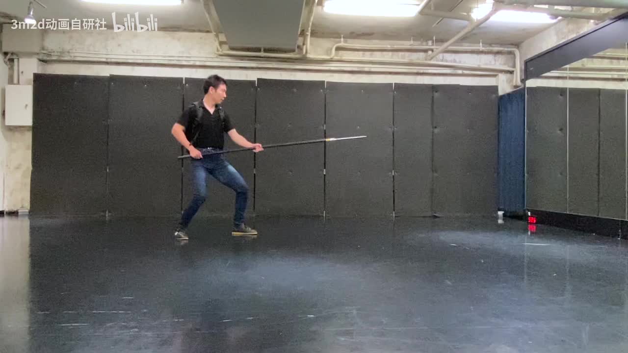 【长武器(LongWeapon)】日常动作“待机”