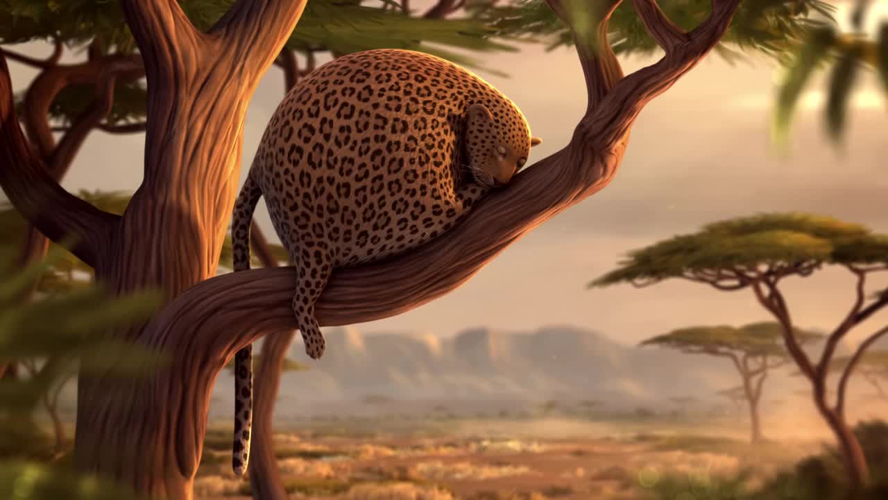 睡美豹｜Sleeping Beauty.x