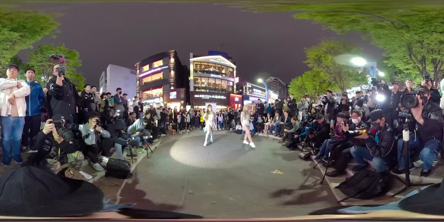 韩国女团Exid 街头热舞(VR)