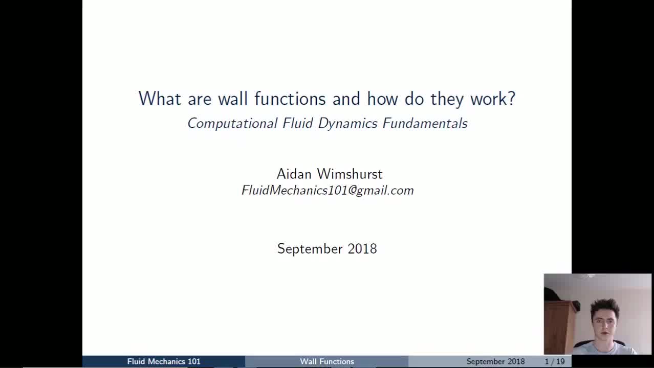 CFD理论1-6 壁面处理(y+,y ）u+，k,ε,和热的wall处理，近壁网格的优化原理_高清 720P