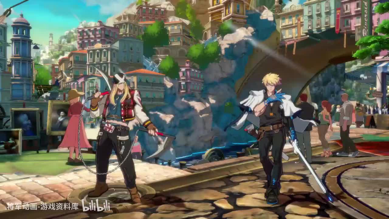 15.阿克塞尔-罪恶装备·斗争-act游戏动画参考-将军动画录制