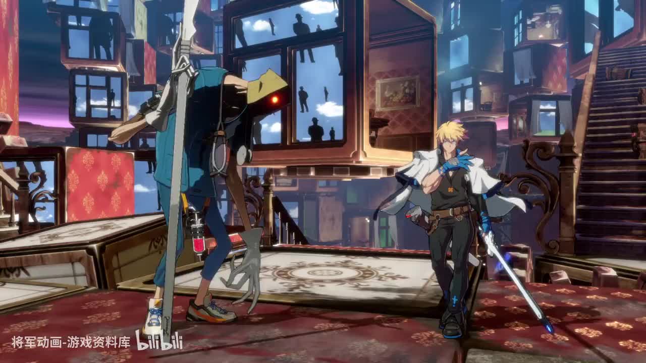 20.浮士德-罪恶装备·斗争-act游戏动画参考-将军动画录制