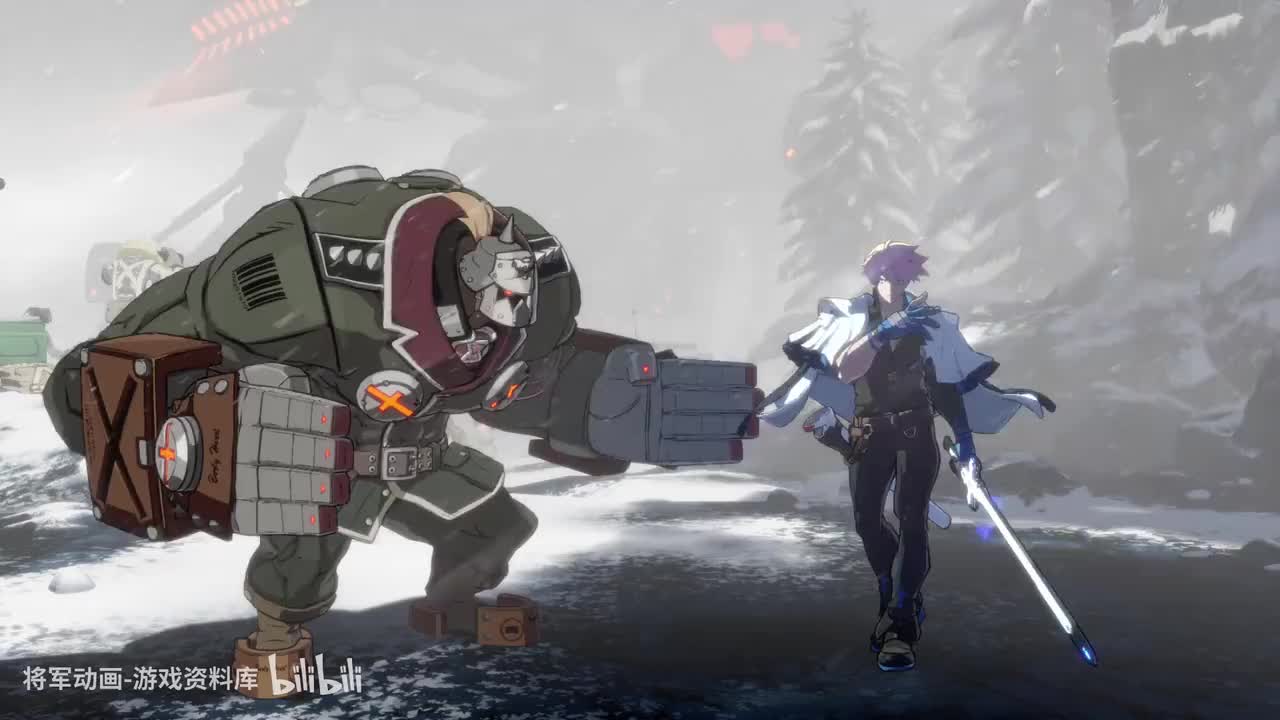 18.破铁金-罪恶装备·斗争-act游戏动画参考-将军动画录制