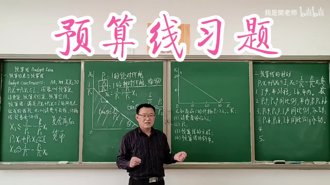 3.3.3预算线习题