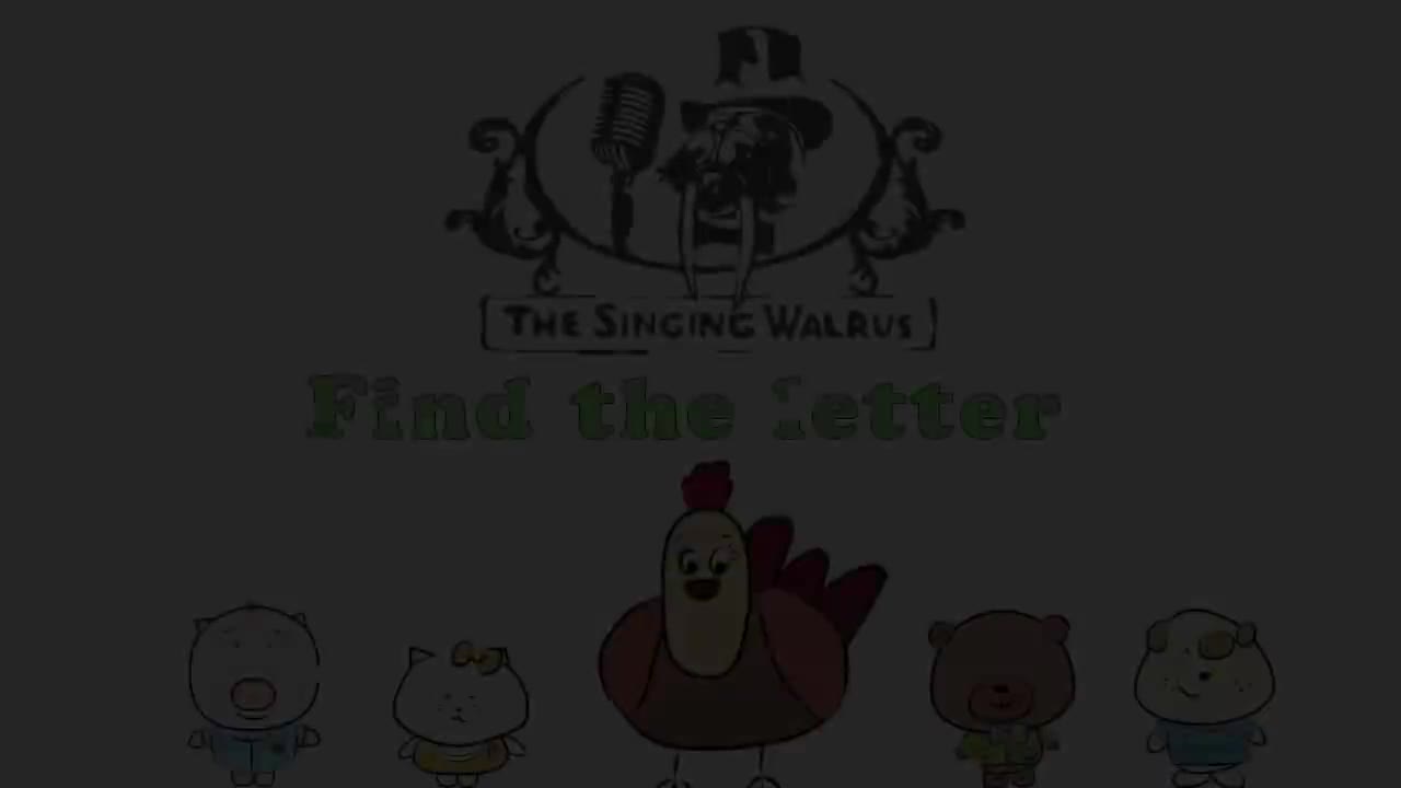 Alphabet Games - Find the Letter R