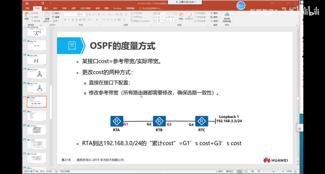 新版华为HCIP-路由-3.OSPF-区域内路由计算（上）