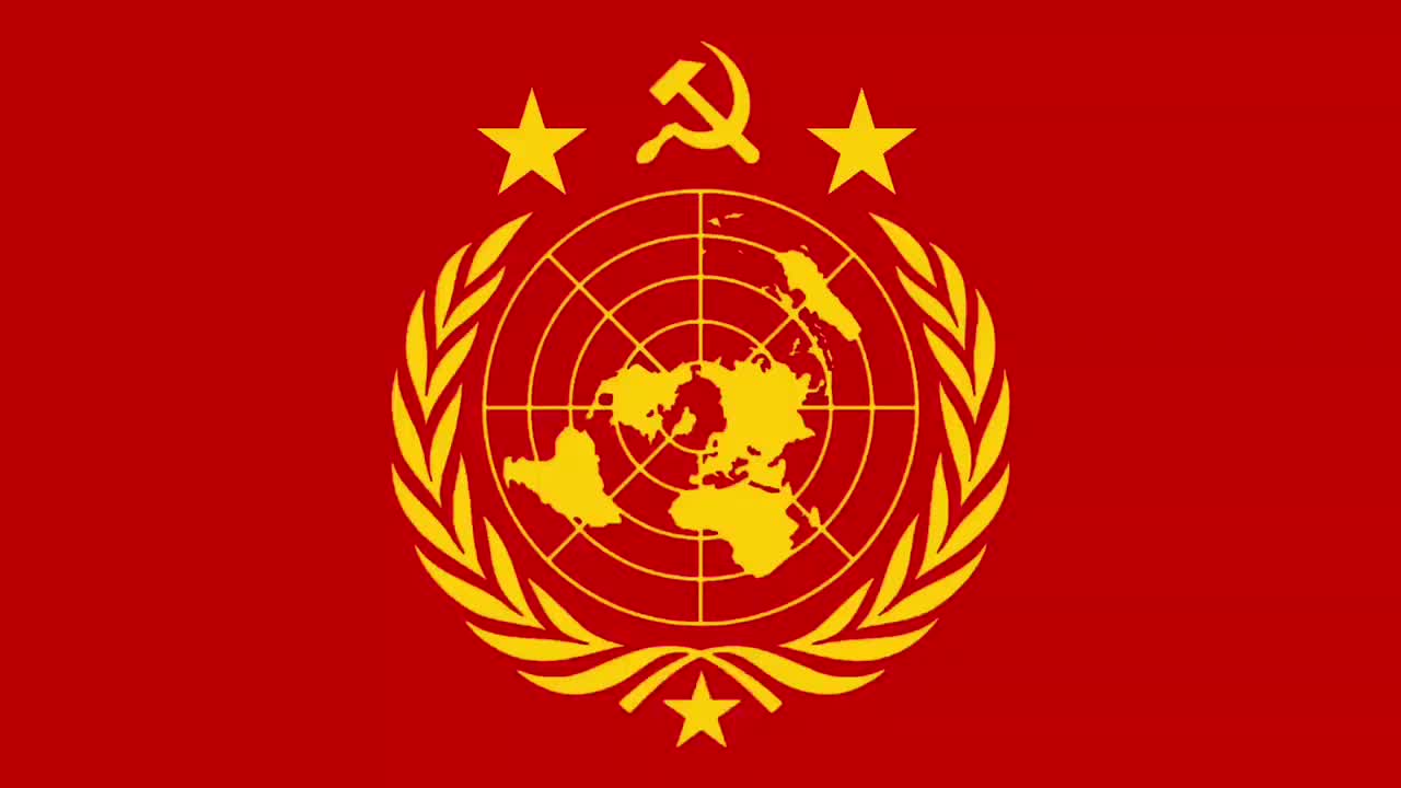 世界国旗动画 但每个国家都是共产主义