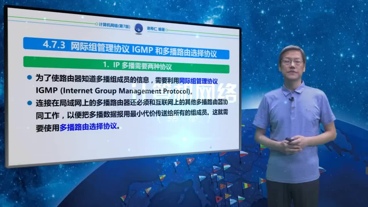 4.7.3 网际组管理协议IGMP和多播路...