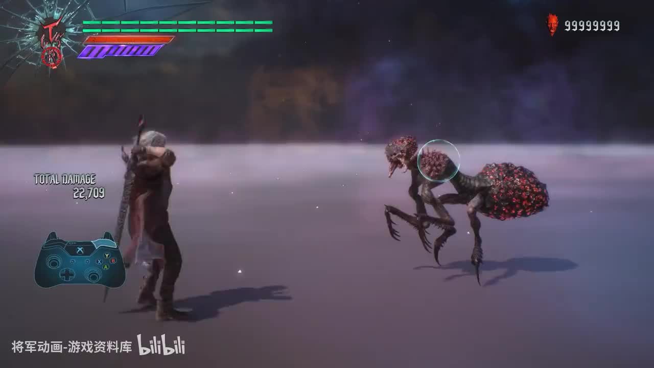 3.但丁(Dante)刀类武器-人形态《鬼泣5》将军动画录制