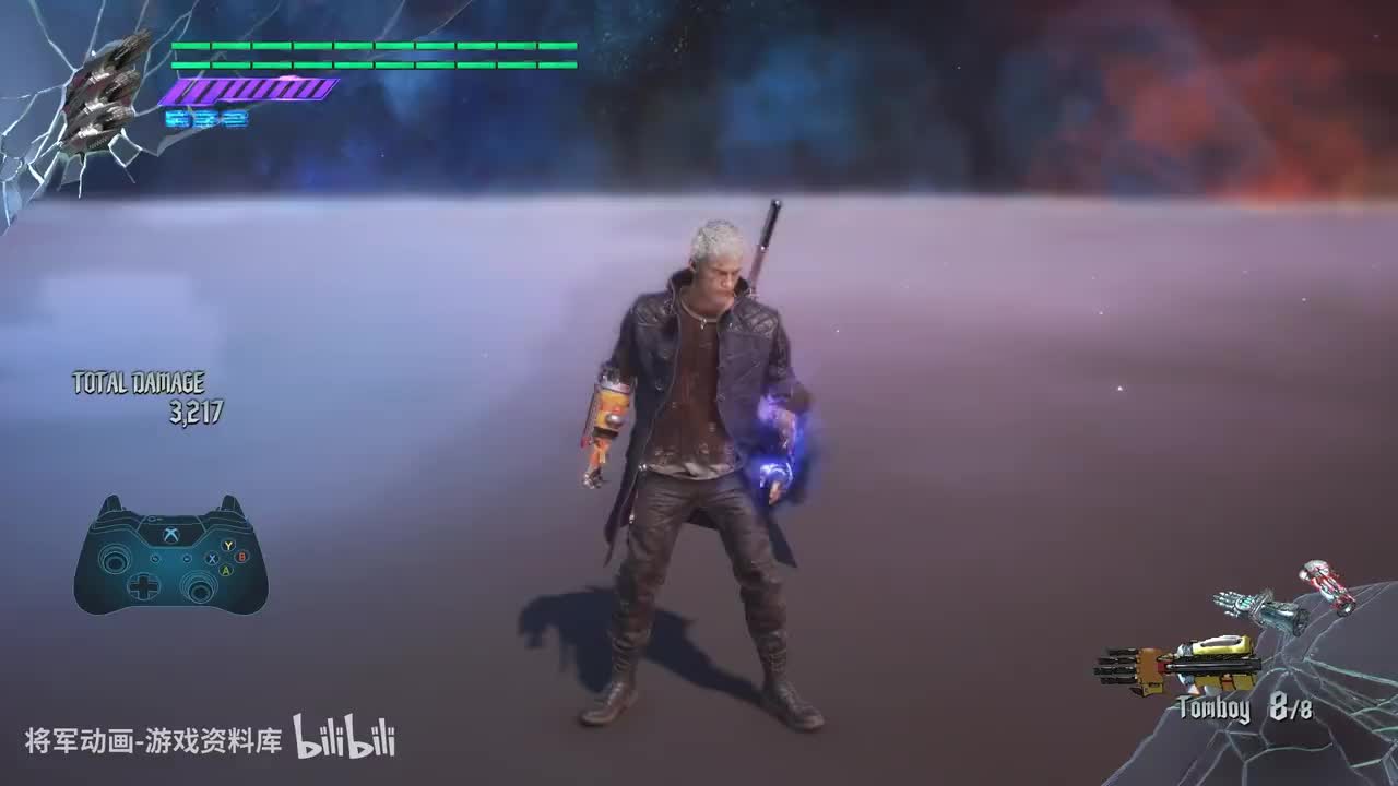 10.尼禄(Nero)-附魔手臂-人形态《鬼泣5》将军动画录制