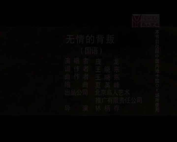 庞龙-无情的背叛-国语-流行