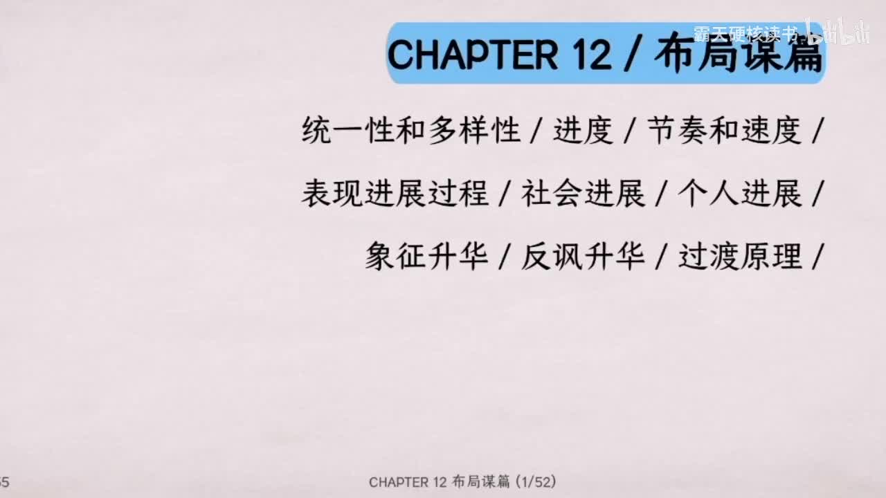 12｜第十二章 布局谋篇