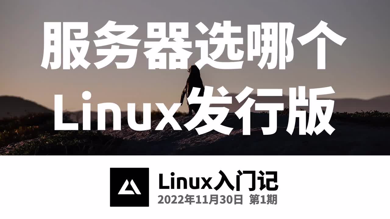 03，服务器上的Linux发行版我是怎么选的