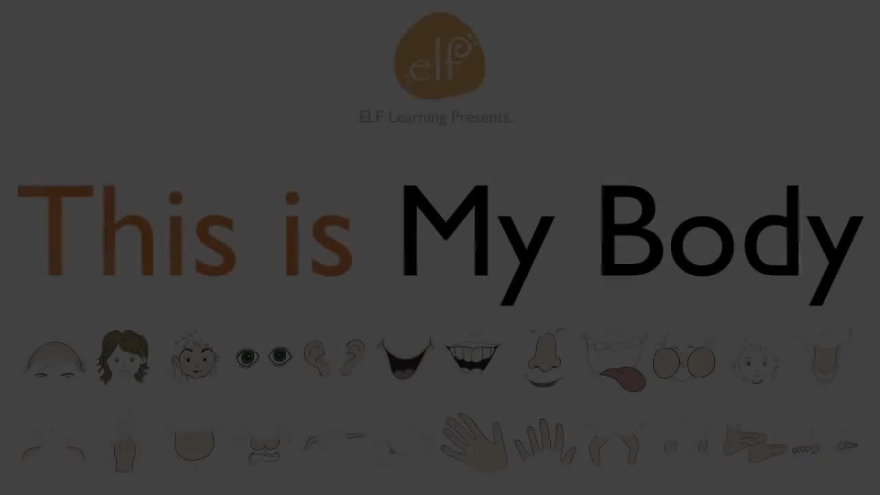 【2】Body Parts Chant (This is ~ _ These are ~ )