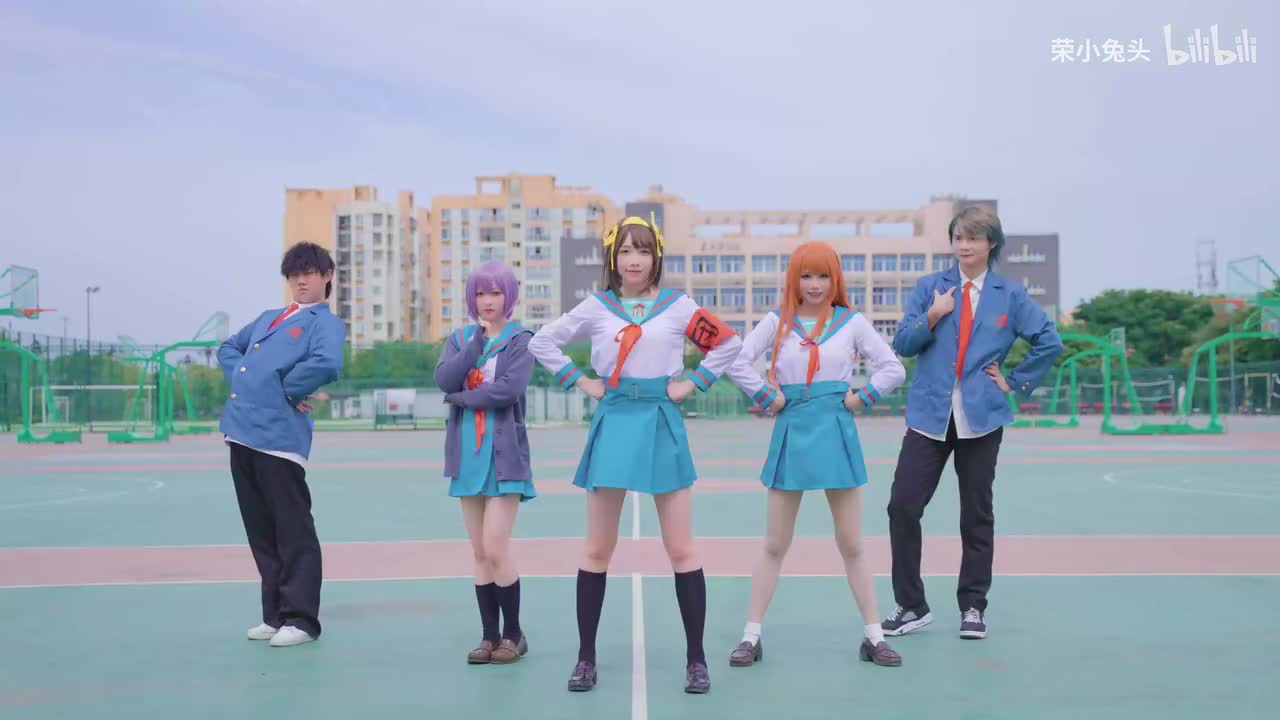 晴天好心情！（学校外景版）