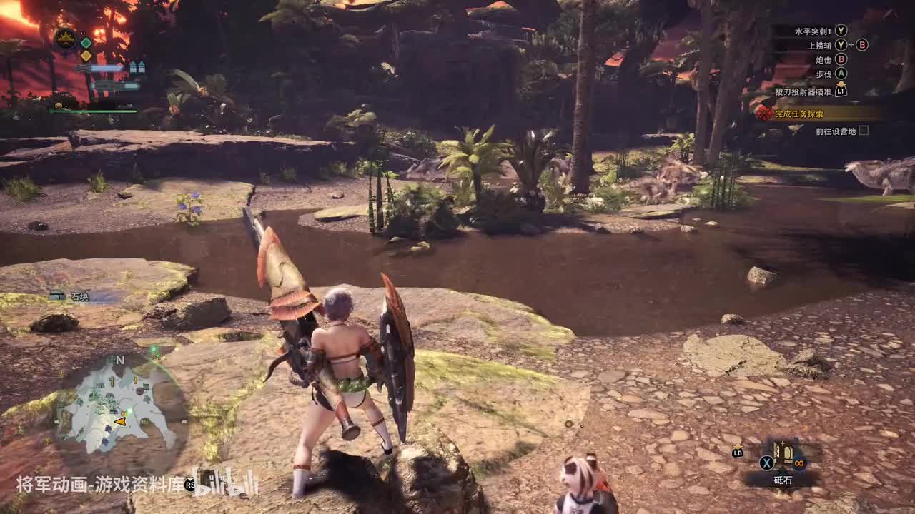 8.铳枪-怪物猎人世界-将军动画录制