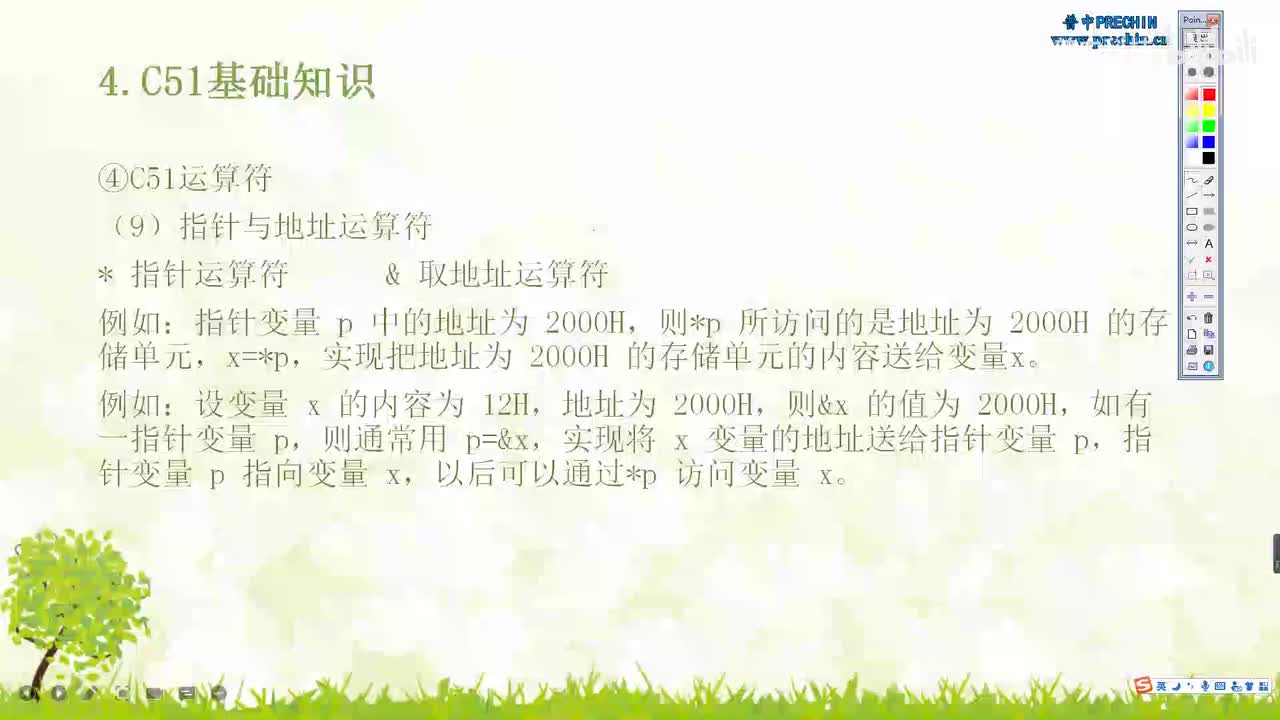 4.20-数字电路与C语言基础--指针与地址运算符