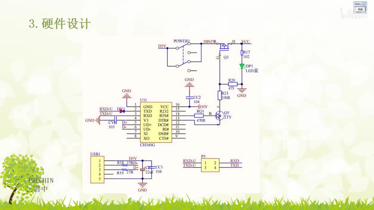 21.13-串口通信实验--硬件设计